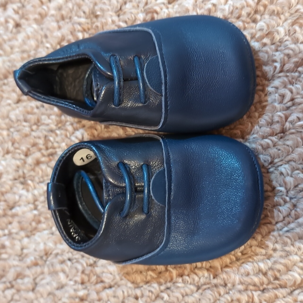 Baby Dior newborn leather shoes